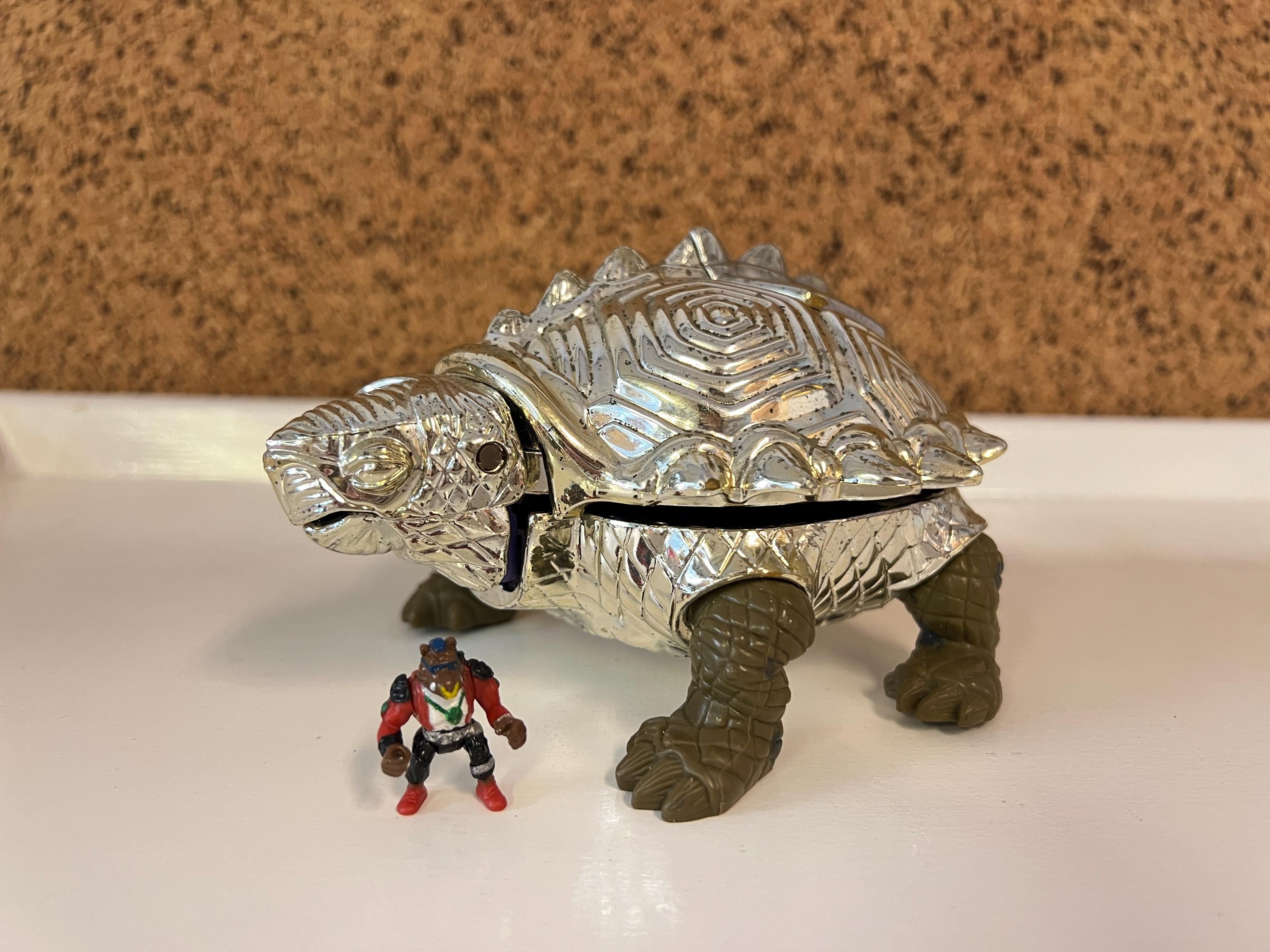 TMNT Metallized Technodrome 1994 | Mini Mutants | Playmates Mirage