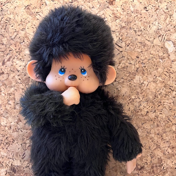 1980er Jahre Vintage Große Kugel 30cm | Monchhichi Sekiguchi | Toller Zustand | Vintage Sammler Spielzeug