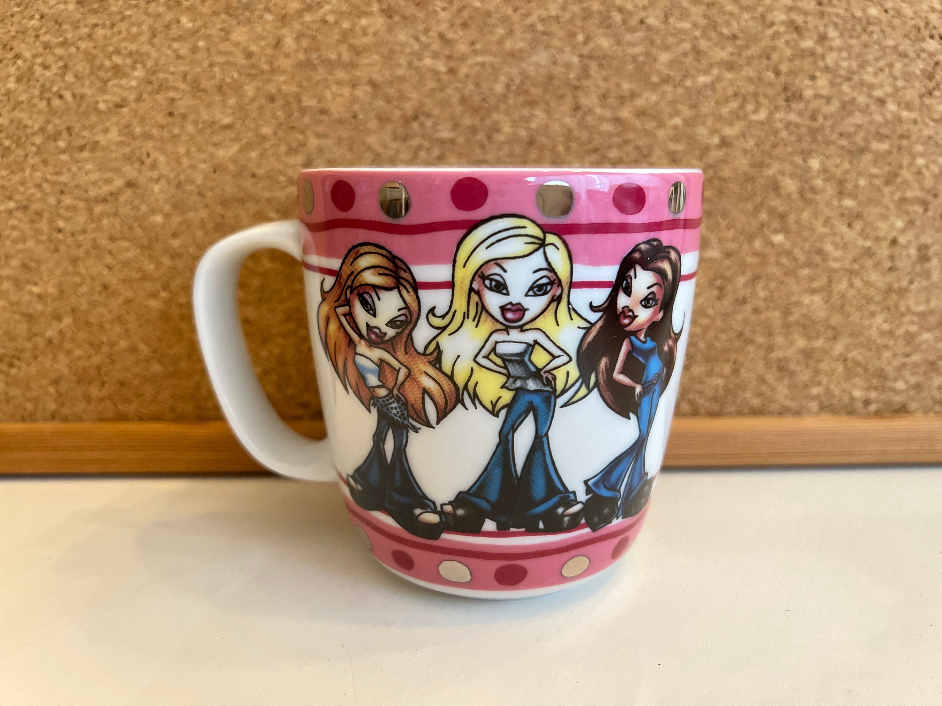 Bratz Lovely Doll Ceramic Mug Customizable Cartoon Manga Anime The
