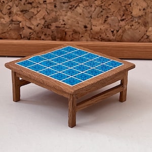 LISA of Denmark Coffee table | Scale 1:16 Vintage Dollhouse 1960s