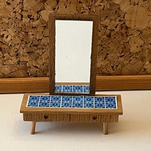 LISA of DENMARK Dollhouse Furniture | Scale 1:16 Vintage Dollhouse 1970s