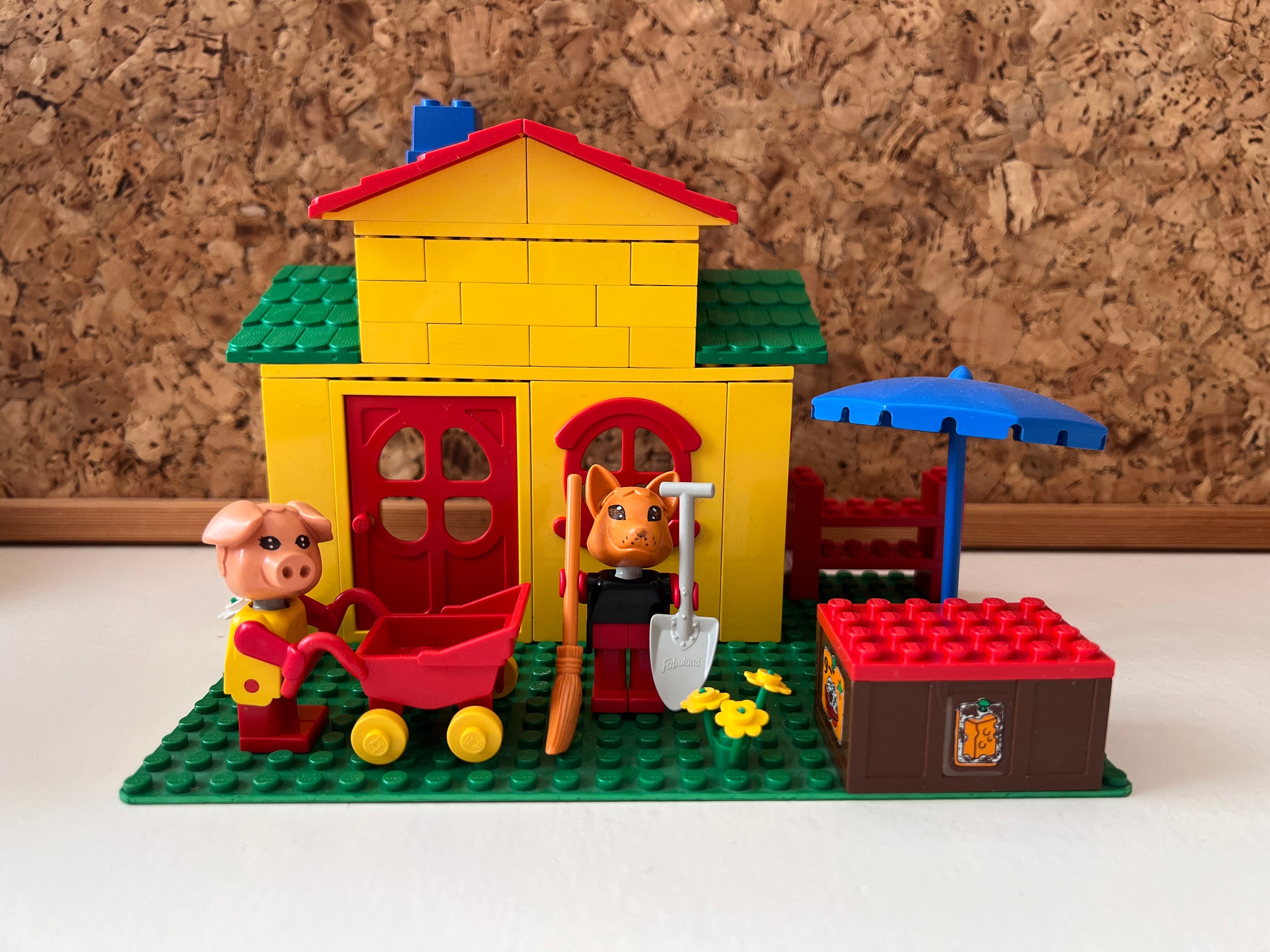 LEGO FABULAND 3667 Boulangerie Pas termine Jouets Lego vintage des annees 1980 Souvenirs d enfance Tete d animal Etsy France