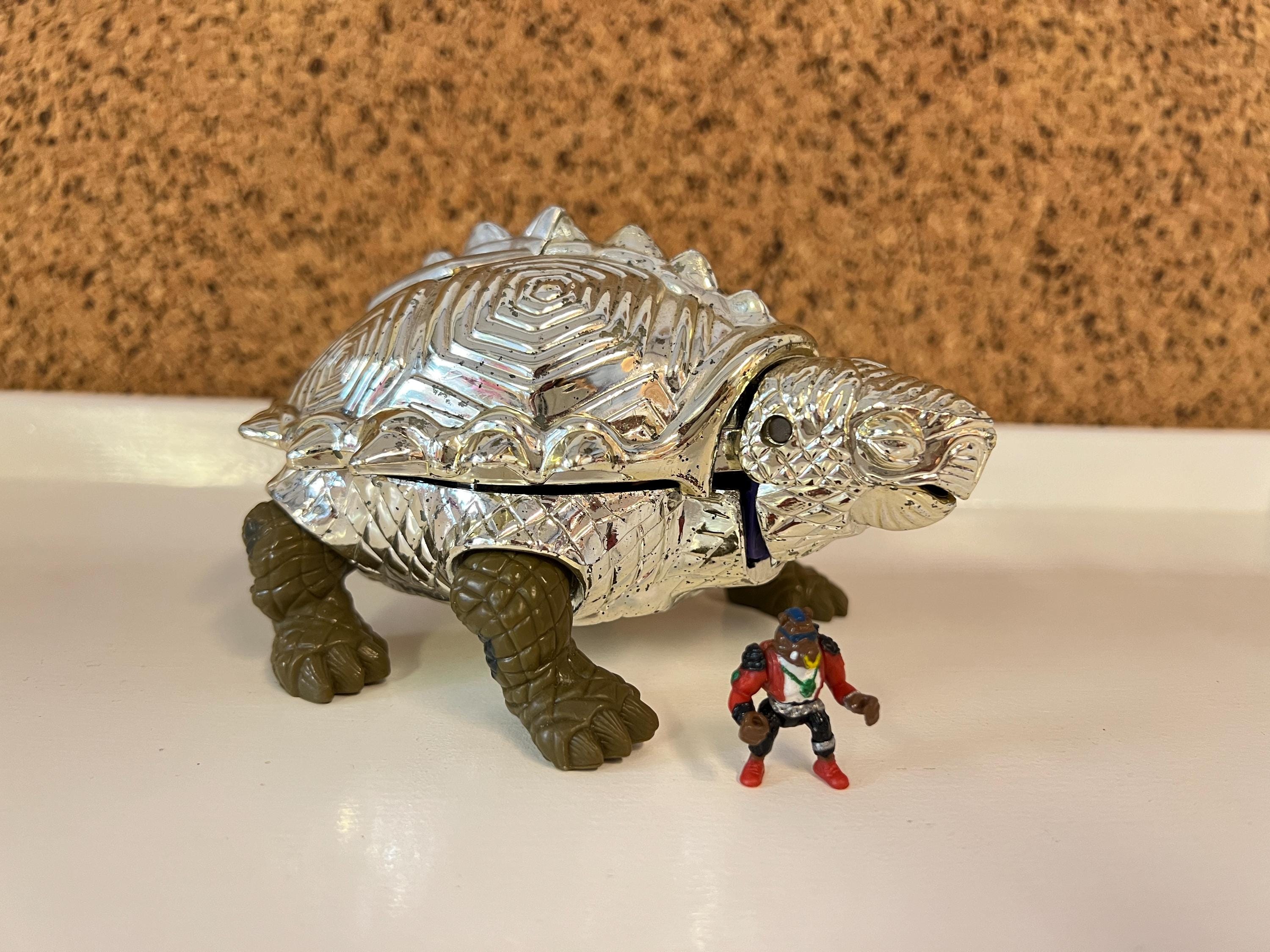 TMNT Metallized Technodrome 1994 | Mini Mutants | Playmates Mirage