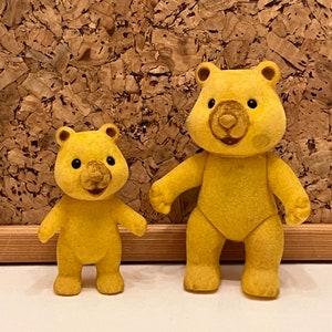 1980s Vintage Forest Families | Rare Yellow Bears | Toys from the 1980s