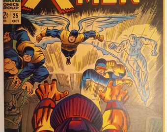 The X-Men #25 : Silver Age Comics / Grade Range - 9.0 / 1st El Tigre