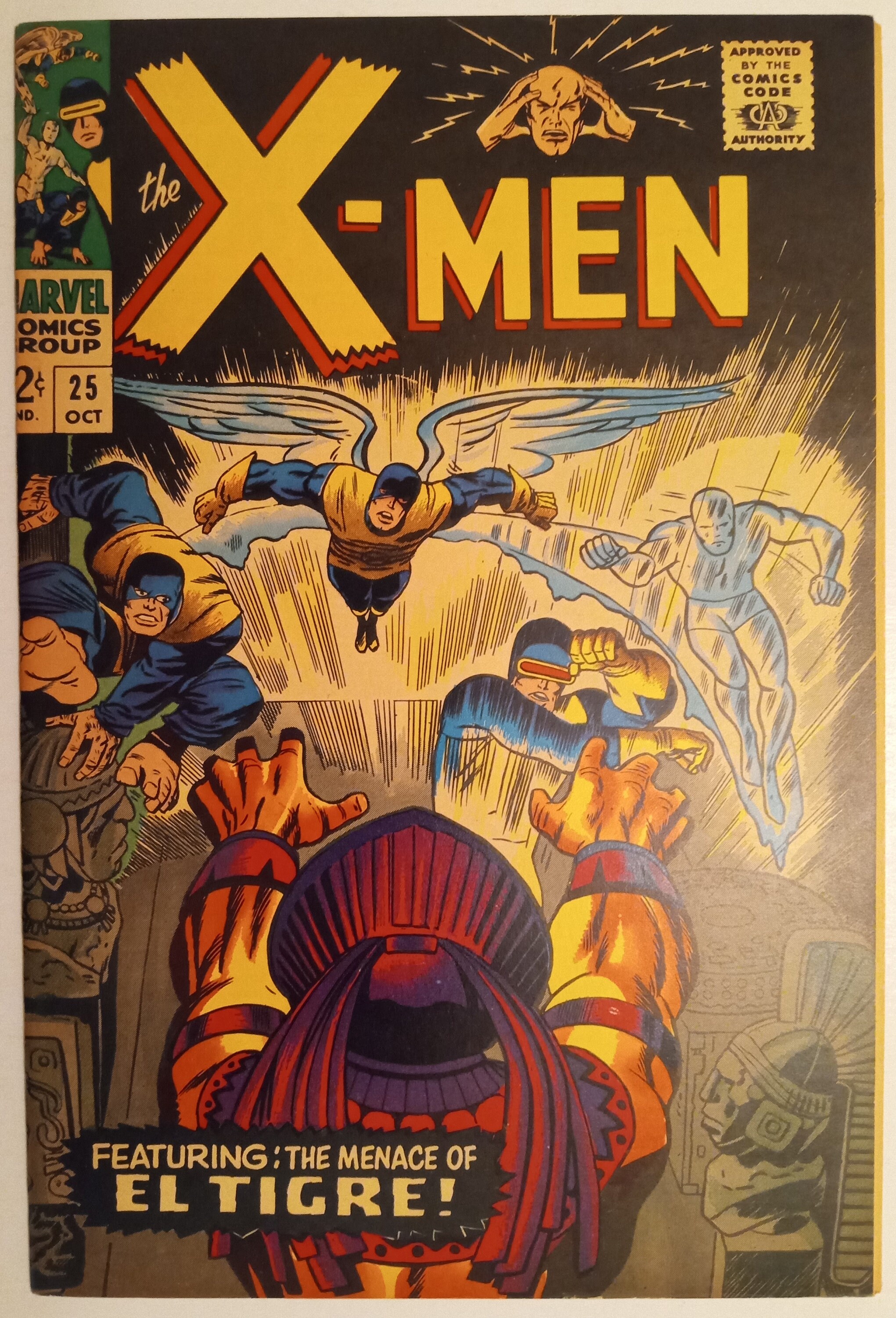 The X-men #25 : Silver Age Comics / Grade Range - 9.0 / 1st El