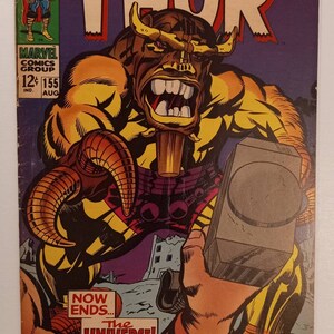 The Mighty Thor #155 : Silver Age Comics / Grade Ranger - 3.0 to 4.0