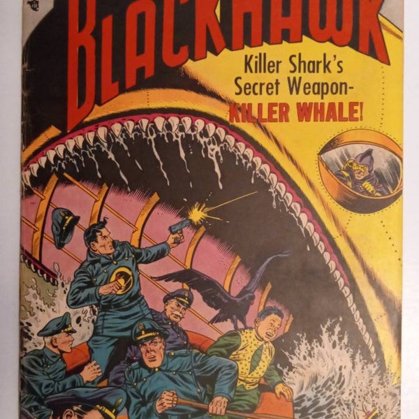 BlackHawk #108 : Silver Age Comics / Grade Range - 6.0 to 6.5