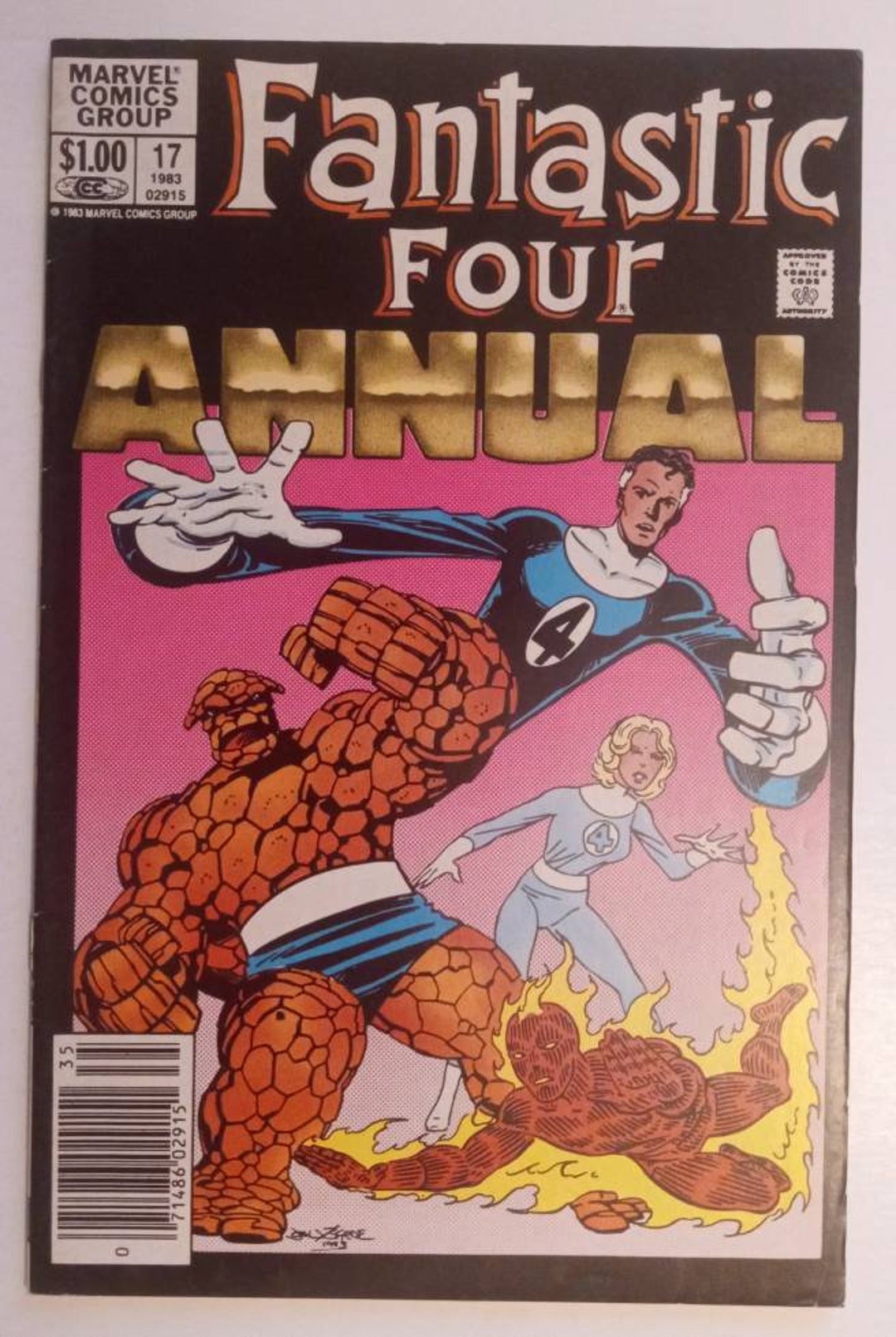 Fantastic Four Annual 17 Bronze Age Comics / Grade Range 6.5 Etsy