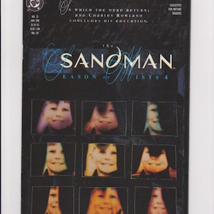 The Sandman #25 : Copper Age Comics / Grade Range - 9.0 to 9.2 / 1st App. Deadboy Detectives