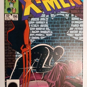 The Uncanny X-Men #196 : Copper Age Comics / Grade Range - 8.0 to 9.0
