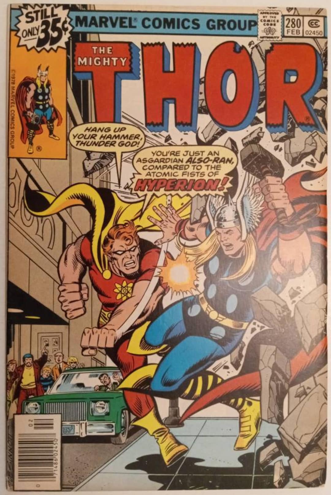 Thor 280 The Mighty Thor #280 : Bronze Age / Grade Range - 8.0 to 9.0 - Etsy