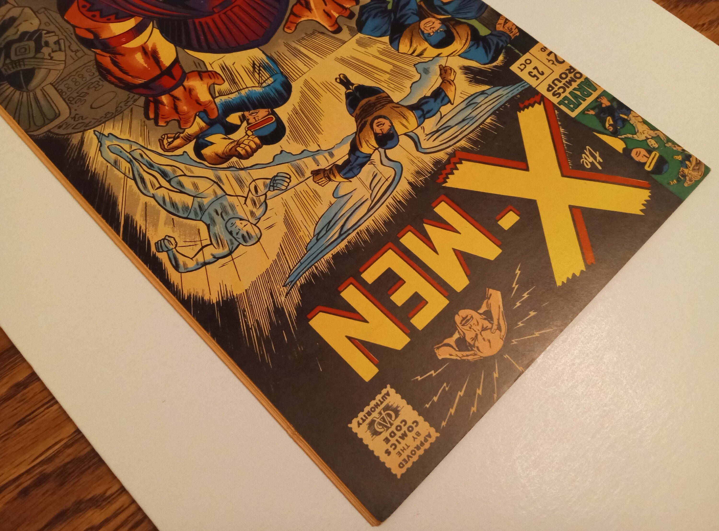 The X-men #25 : Silver Age Comics / Grade Range - 9.0 / 1st El