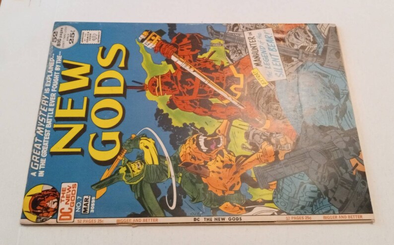 The New Gods #7 : Bronze Age Comics / Grade Range - 5.5 to 6.0 / 1st ...