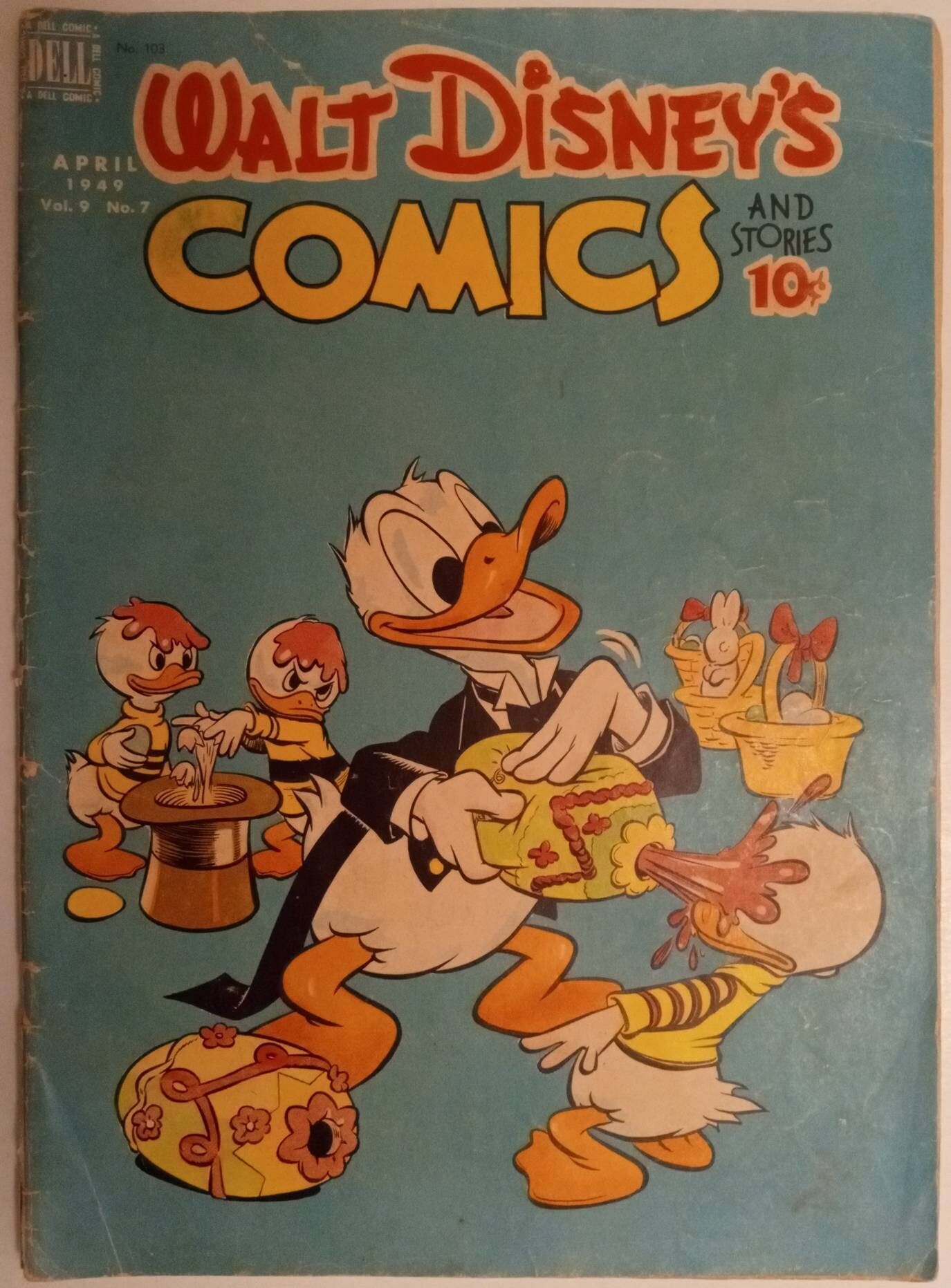 Walt Disney's Comics and Stories #103 (V9#7) : Golden Age / Grade