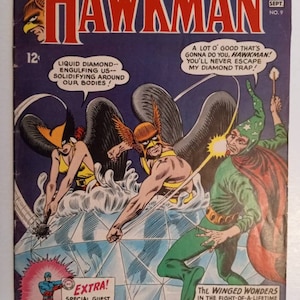 Hawkman #9 : Silver Age Comics / Grade Range - 5.0