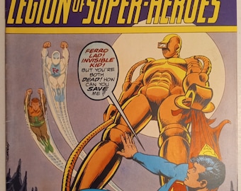 SuperBoy protagonizado por The LSH #206: Cómics de la Edad de Bronce / Rango de calificación: 6.0