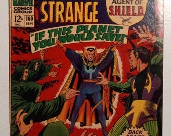 Strange Tales #160 : Silver Age Comics / Grade Range - 4.5 to 5.5