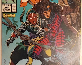 The Uncanny X-Men #266 : Copper Age Comics / Grade Range - 8.5 to 9.0 / 1st App. Gambit