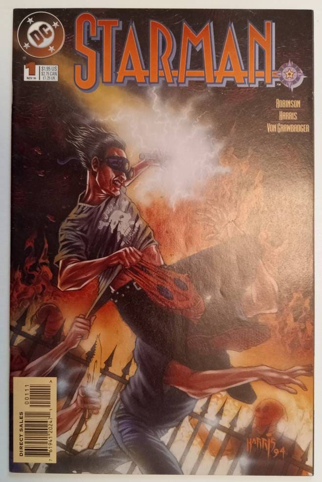 Starman Comics #1 : Copper Age Comics / Grade Range - 8.5 to 9.2
