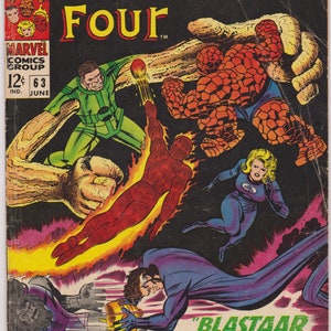 Fantastic Four #63 : Silver Age / Grade Range - 4.0
