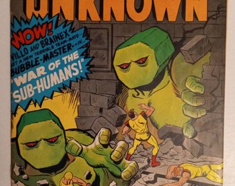 Challengers of the Unknown #54 : Silver Age Comics / Grade Range - 6.5 to 7.0