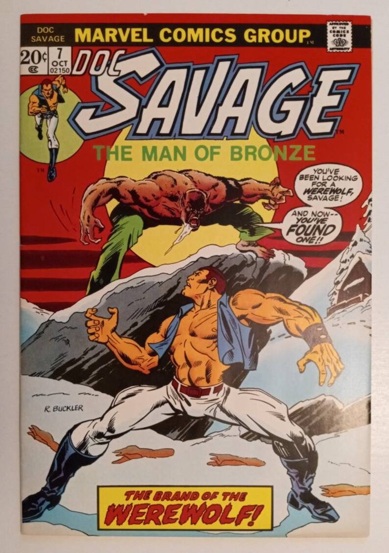Doc Savage 7 Bronze Age Comics / Grade Range 7.0 Etsy
