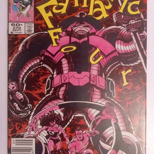 Fantastic Four #270 : Bronze Age Comics / Grade Range - 9.0 / John Byrne Run