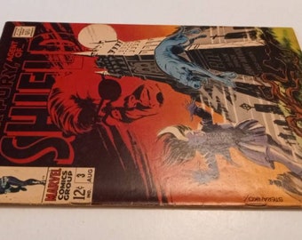 Nick Fury Agente de S.H.I.E.L.D. #3: Cómics de la Edad de Plata / Rango de grados - 5.0