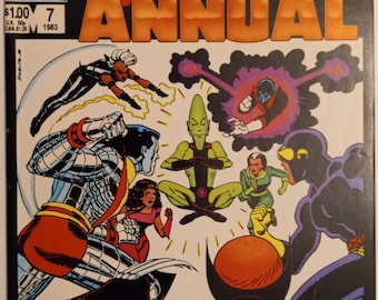 The Uncanny X-Men Annual #7 / Grade Range - 6.5