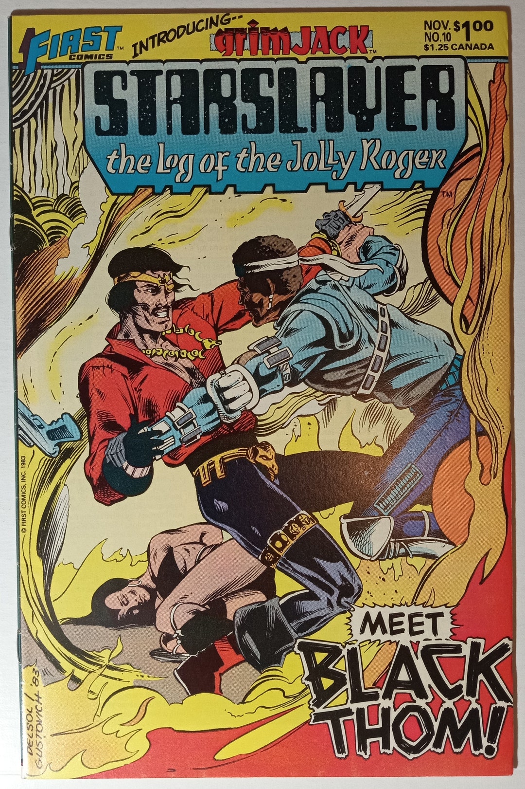 Starslayer Starslayer #10 : Bronze Age / Grade Range - 9.0 - 9.2 / 1st App ...