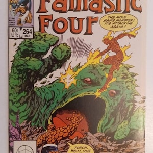The Fantastic Four #264 : Bronze Age Comics / Grade Range - 9.0 / John Byrne Run