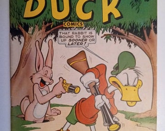 Dopey Duck #1 : G. A. - 77 Year Old Comic Book / Grade Range - 5.5 to 7.5
