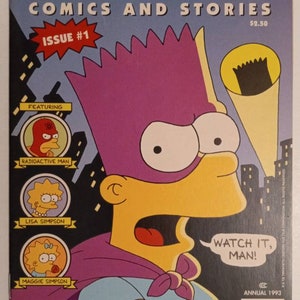 Simpsons Comics and Stories #1 / Grade Range - 5.0 / Newsstand Edition