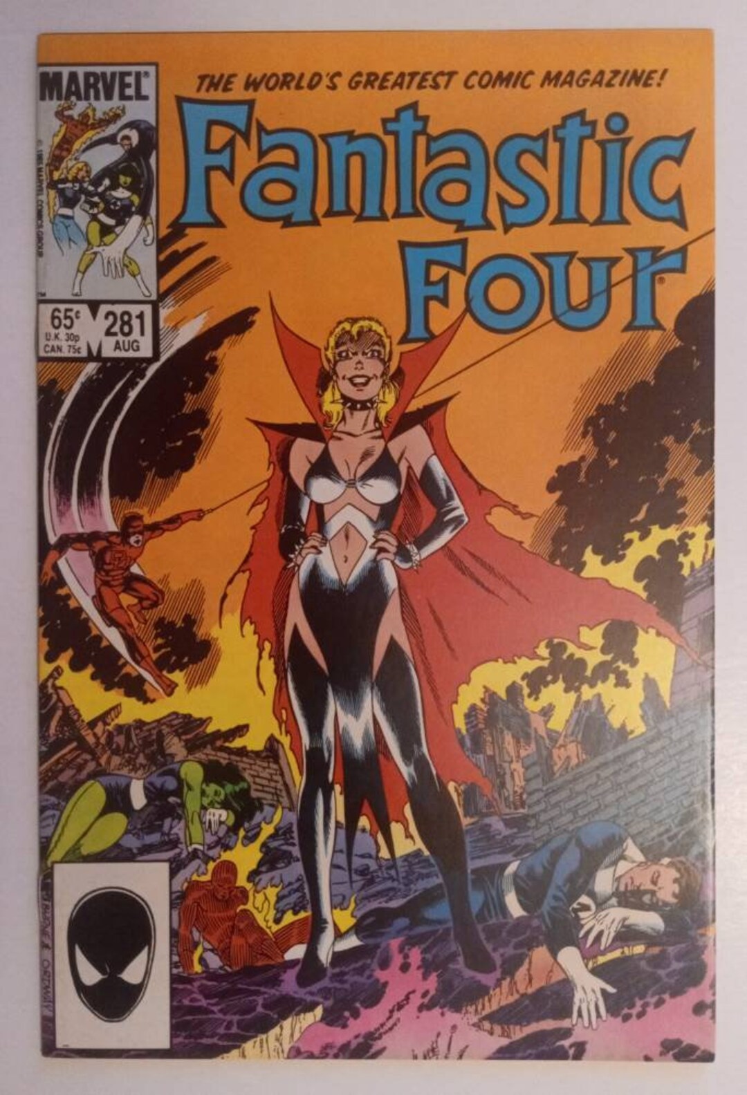 Fantastic Four 281 Copper Age Comics / Grade Range 9 2 / Etsy