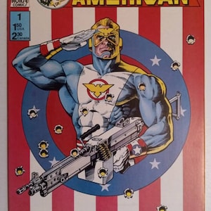The American #1 / Grade Range - 7.0 to 7.5 / Black and White Comic