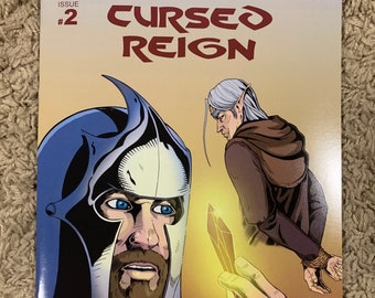 Cursed Reign #2 - Original Fantasy Series - Indie Comic