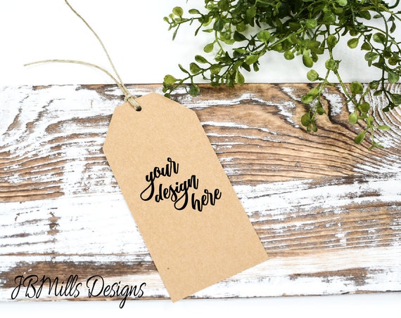 Mockup Tag Gift Tag Mockup Brown Gift Tag Styled Mockup Tag Gift Tag Mockup Brown Gift Tag Styled