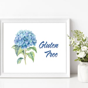 Gluten Free Food Sign Digital Download