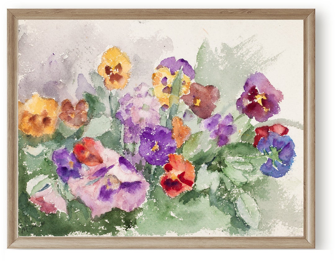 French Country Flower Printable, Instant Download - Etsy
