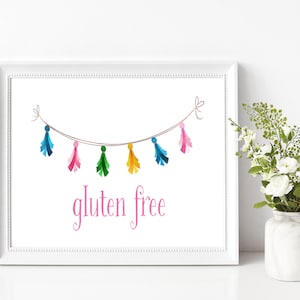 Gluten Free Sign Printable