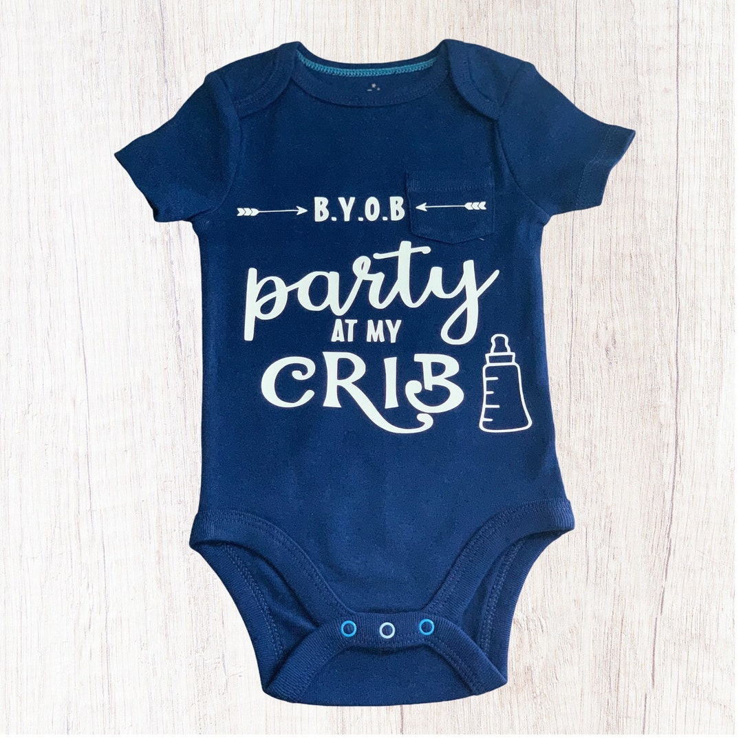 BYOB Party at My Crib Onesie Baby Onesie Etsy Australia