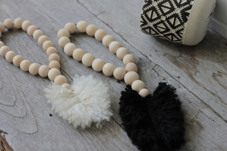 Boho Tassels Minimalist Decor Tassels Boho Feathers Etsy