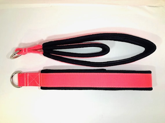 Set Double Loop Padded Pilates Straps, Reformer Straps, Pilates Straps,  Pilates Reformer Straps, Pilates Foot Straps, Coral 