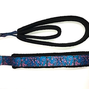 Pilates straps, pilates double loop padded straps, reformer straps, pilates straps, reformer double loop straps,  Cherry Blossom Pattern