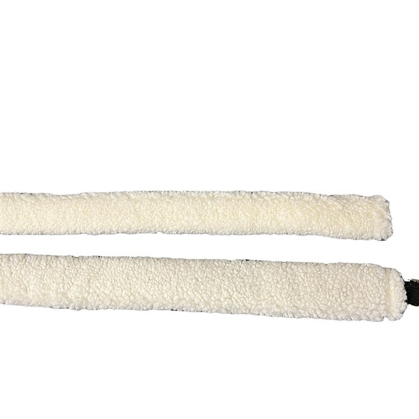 Pilates straps fuzzies, pilates foot strap fuzzies, pilates faux fuzzies, faux fuzzies, fuzzies