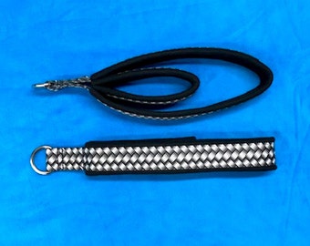 Pilates double loop padded straps, pilates straps, pilates reformer straps, reformer straps, pilates foot strap,"Silver Metal Weave" Pattern