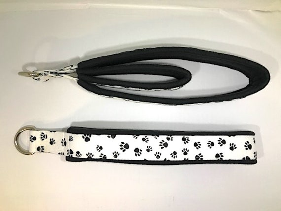 Pilates straps, Personal Pilates straps, pilates double loop padded straps,  reformer straps, pilates reformer straps, Black paws Pattern