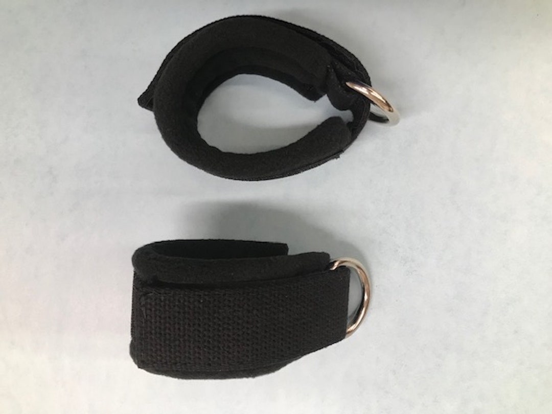 Pilates Ankle Cuff Straps, Reformer Ankle Cuff Straps, Pilates Reformer