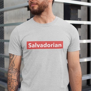 El Salvador-shirt, Salvadoraans t-shirt, overhemd in streetwear-stijl
